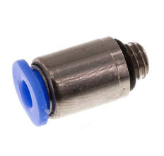 3mm x M 5 Steckverschraubung mit Außengewinde Messing/POM NBR Innensechskant Kompaktbauweise [5 Stück]