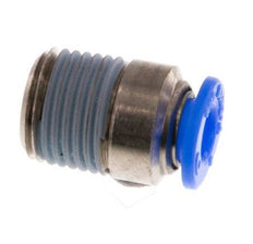 4mm x R1/8'' Steckverschraubung mit Außengewinde Messing/POM NBR Innensechskant Kompaktbauweise [5 Stück]