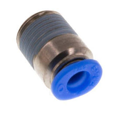 4mm x R1/8'' Steckverschraubung mit Außengewinde Messing/POM NBR Innensechskant Kompaktbauweise [5 Stück]