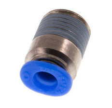 4mm x R1/8'' Steckverschraubung mit Außengewinde Messing/POM NBR Innensechskant Kompaktbauweise [5 Stück]