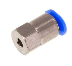 3mm x M 3 Steckverschraubung mit Innengewinde Stahl/POM NBR Kompaktbauweise [5 Stück]