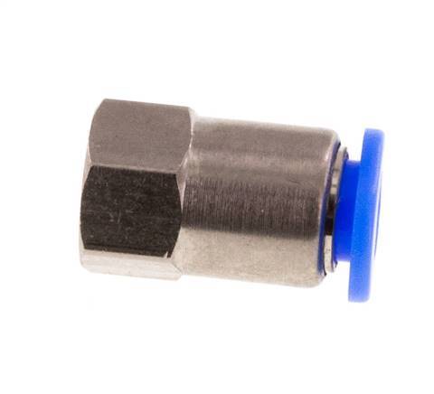3mm x M 3 Steckverschraubung mit Innengewinde Stahl/POM NBR Kompaktbauweise [5 Stück]