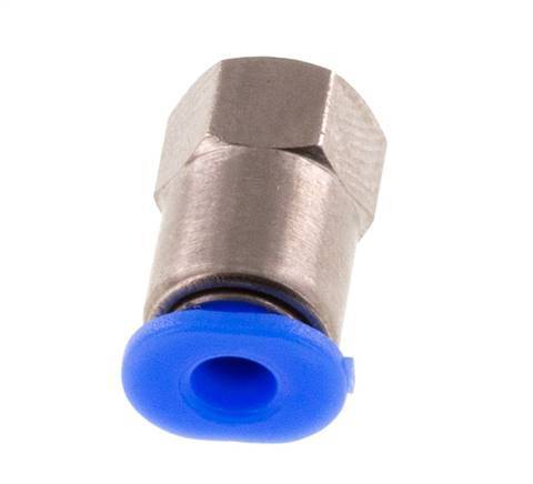 3mm x M 3 Steckverschraubung mit Innengewinde Stahl/POM NBR Kompaktbauweise [5 Stück]