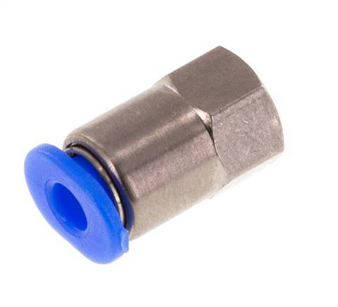 3mm x M 3 Steckverschraubung mit Innengewinde Stahl/POM NBR Kompaktbauweise [5 Stück]