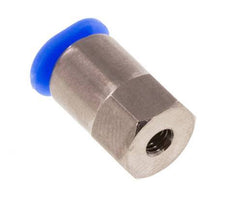 3mm x M 3 Steckverschraubung mit Innengewinde Stahl/POM NBR Kompaktbauweise [5 Stück]
