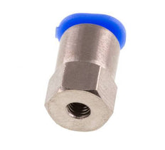 3mm x M 3 Steckverschraubung mit Innengewinde Stahl/POM NBR Kompaktbauweise [5 Stück]