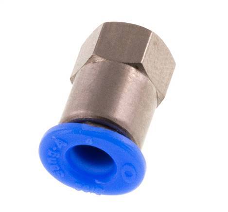 4mm x M 3 Steckverschraubung mit Innengewinde Stahl/POM NBR Kompaktbauweise [2 Stück]