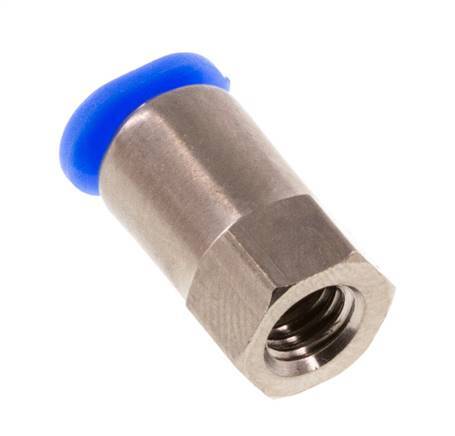 3mm x M 5 Steckverschraubung mit Innengewinde Messing/POM NBR Kompaktbauweise [2 Stück]