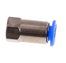 4mm x M 5 Steckverschraubung mit Innengewinde Messing/POM NBR Kompaktbauweise [2 Stück]