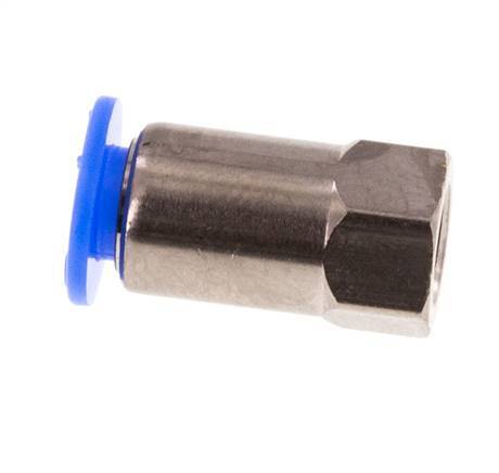 4mm x M 5 Steckverschraubung mit Innengewinde Messing/POM NBR Kompaktbauweise [2 Stück]