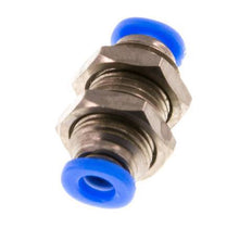 3mm Steckverschraubung Messing/PBT NBR Bulkhead Kompaktes Design [2 Stück]