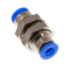 4mm Steckverschraubung Messing/PBT NBR Bulkhead Kompaktes Design [2 Stück]