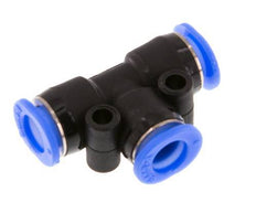 6mm T-Stück Einsteckverschraubung PBT NBR Kompaktes Design [2 Stück]