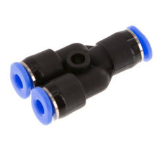 3mm Y-Steckverschraubung PBT NBR Kompaktes Design [2 Stück]