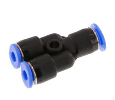 3mm x 4mm Y-Steckverschraubung PBT NBR Kompaktbauweise [2 Stück]