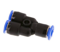 3mm x 4mm Y-Steckverschraubung PBT NBR Kompaktbauweise [2 Stück]