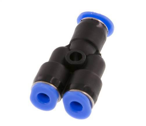 3mm x 4mm Y-Steckverschraubung PBT NBR Kompaktbauweise [2 Stück]