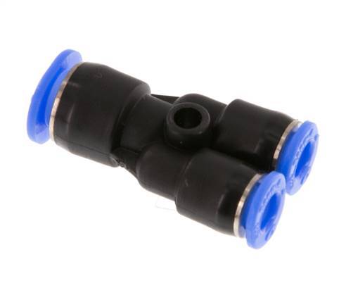 4mm x 6mm Y-Steckverschraubung PBT NBR Kompaktbauweise [2 Stück]