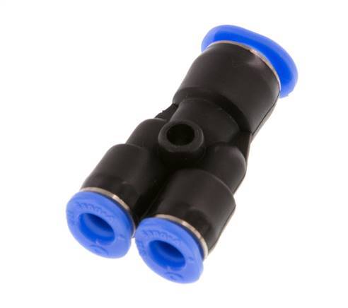 4mm x 6mm Y-Steckverschraubung PBT NBR Kompaktbauweise [2 Stück]