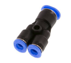 4mm x 6mm Y-Steckverschraubung PBT NBR Kompaktbauweise [2 Stück]