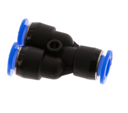 6mm Y-Steckverschraubung PBT NBR Kompaktes Design [2 Stück]