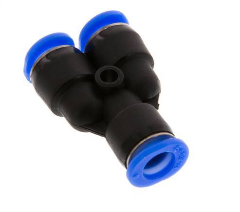 6mm Y-Steckverschraubung PBT NBR Kompaktes Design [2 Stück]