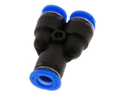 6mm Y Push-in Fitting PBT NBR Compact Design [2 Pieces]