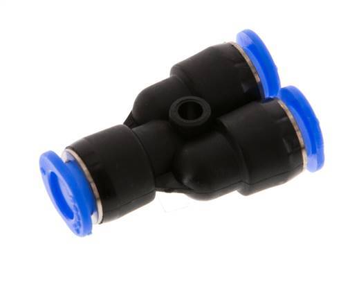 6mm Y-Steckverschraubung PBT NBR Kompaktes Design [2 Stück]