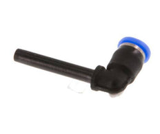 3mm x 3mm 90Grad-Winkel-Steckverschraubung mit Steckverbindung PBT NBR Kompaktes Design [2 Stück]