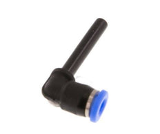 3mm x 3mm 90Grad-Winkel-Steckverschraubung mit Steckverbindung PBT NBR Kompaktes Design [2 Stück]