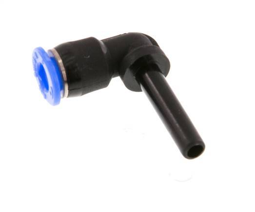 4mm x 4mm 90Grad Winkel-Steckverschraubung mit Stecker PBT NBR Kompaktes Design [2 Stück]