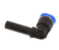 6mm x 6mm 90deg Elbow Push-in Fitting with Plug-in PBT NBR Compact Design [2 Pieces]
