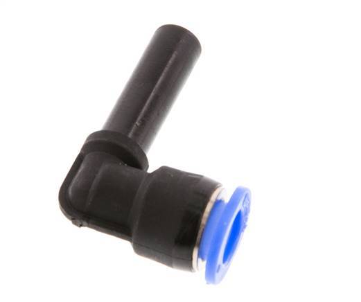 6mm x 6mm 90Grad Winkel-Steckverschraubung mit Steckverbindung PBT NBR Kompaktes Design [2 Stück]