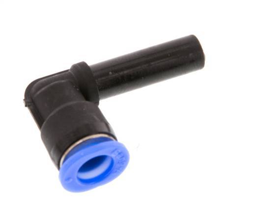 6mm x 6mm 90Grad Winkel-Steckverschraubung mit Steckverbindung PBT NBR Kompaktes Design [2 Stück]