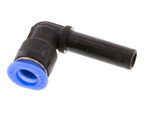 6mm x 6mm 90Grad Winkel-Steckverschraubung mit Steckverbindung PBT NBR Kompaktes Design [2 Stück]