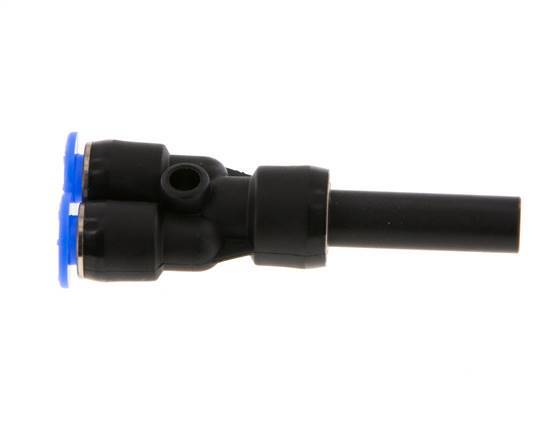 4mm x 6mm Y Push-in Fitting with Plug-in PBT NBR Compact Design [2 Pieces]