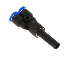4mm x 6mm Y Push-in Fitting with Plug-in PBT NBR Compact Design [2 Pieces]