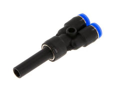 4mm x 6mm Y-Steckverschraubung mit Steckverbindung PBT NBR Kompaktbauweise [2 Stück]