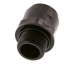 15mm x G1/2'' Steckverschraubung mit Außengewinde Messing NBR