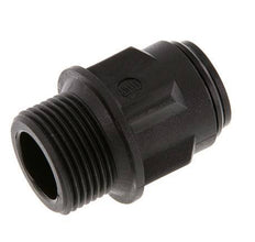 15mm x G3/4'' Steckverschraubung mit Außengewinde Messing NBR