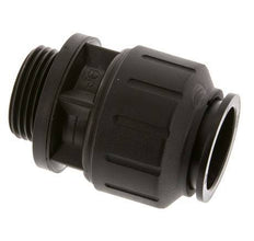 28mm x G1'' Steckverschraubung mit Außengewinde POM/PA NBR