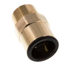 22mm x R3/4'' Steckverschraubung mit Außengewinde Messing/POM NBR