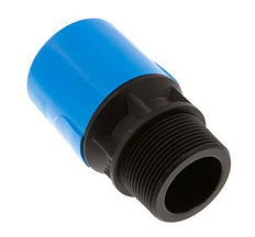 32mm x R1 1/2'' Steckverschraubung mit Außengewinde PA/POM NBR
