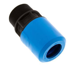 32mm x R1 1/2'' Steckverschraubung mit Außengewinde PA/POM NBR