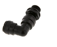 15mm x G1/2'' 90deg Winkel Steckverschraubung mit Außengewinde Messing NBR drehbar