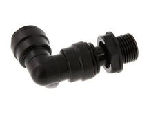 15mm x G1/2'' 90deg Winkel Steckverschraubung mit Außengewinde Messing NBR drehbar