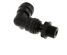 15mm x G1/2'' 90deg Winkel Steckverschraubung mit Außengewinde Messing NBR drehbar