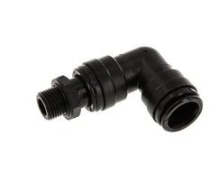 22mm x G1/2'' 90deg Winkel Steckverschraubung mit Außengewinde Messing NBR Drehbar