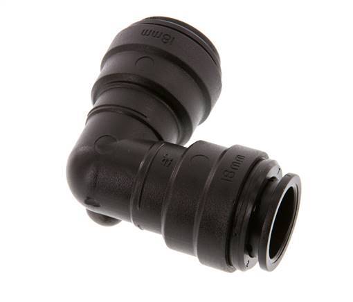 18mm 90Grad-Winkel-Steckverschraubung PA 66 NBR