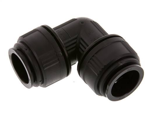 28mm 90Grad-Winkel-Steckverschraubung PA 66 NBR